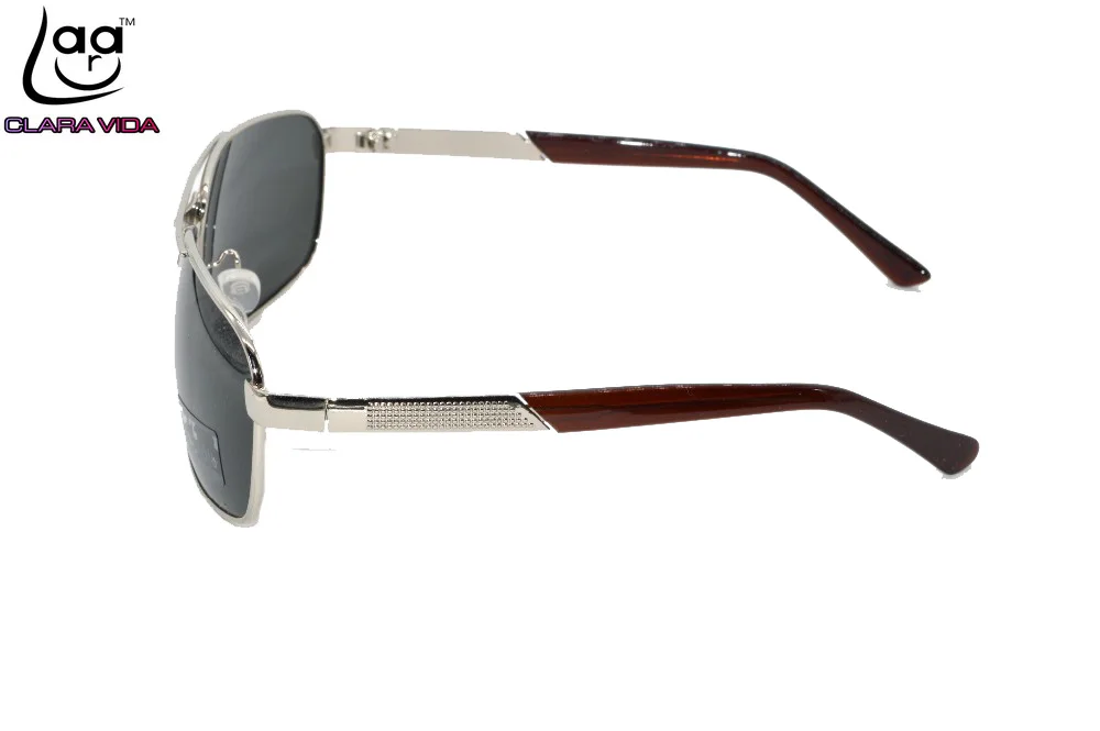 Изготовленные на заказ солнцезащитные очки с поляризацией двойная оправа