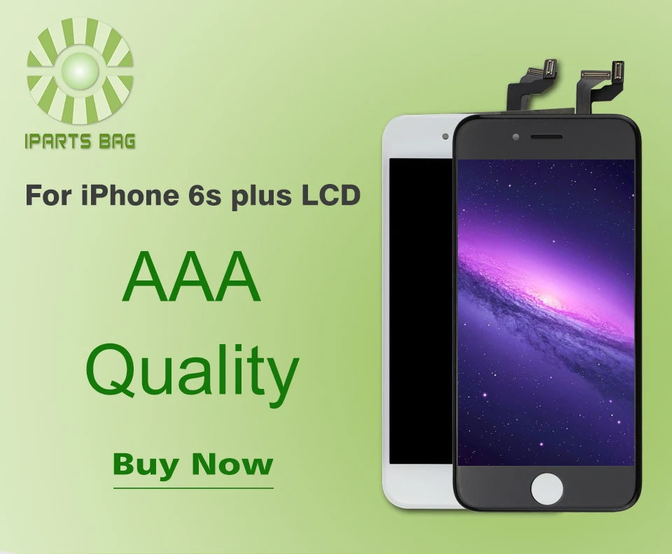 20 шт./лот дигитайзер+ сенсорный экран и ЖК-дисплей для iPhone 6S plus 6SP Черный Белый Качество AAA тестирование