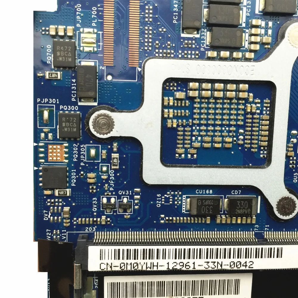 Для Dell XPS 15 L521X материнская плата для ноутбука CN-0M0YWH M0YWH LA-7851P с I7-3540M процессором GT640M