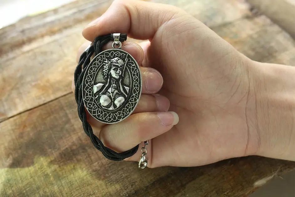 1 шт. скандинавский бог Валькирия Фрея кулон викинги вегвизир символ ожерелье