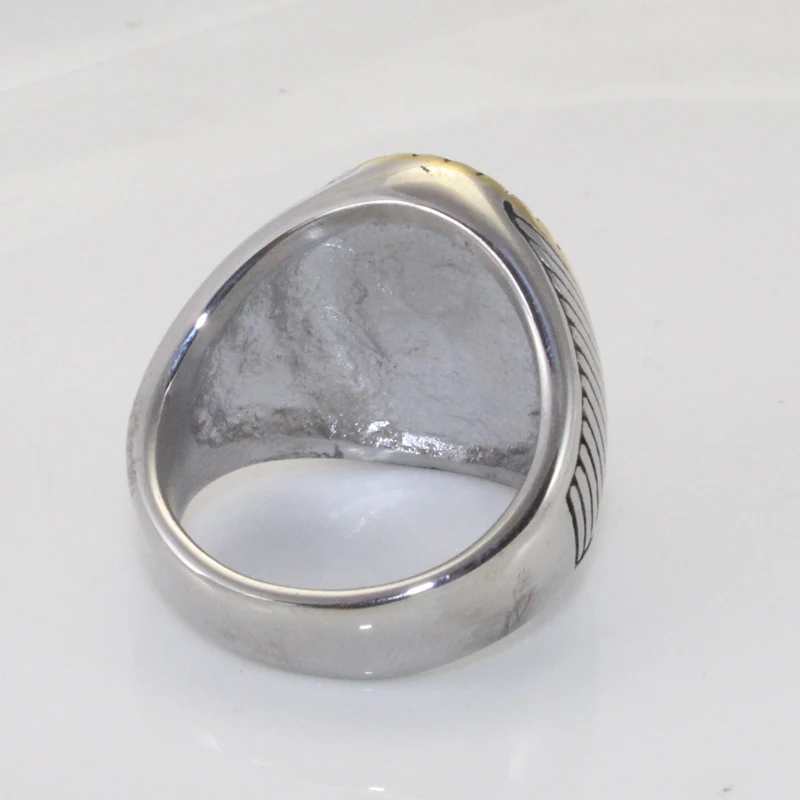 Мусульманский Хиджаб османское турецкое исламское кольцо из нержавеющей