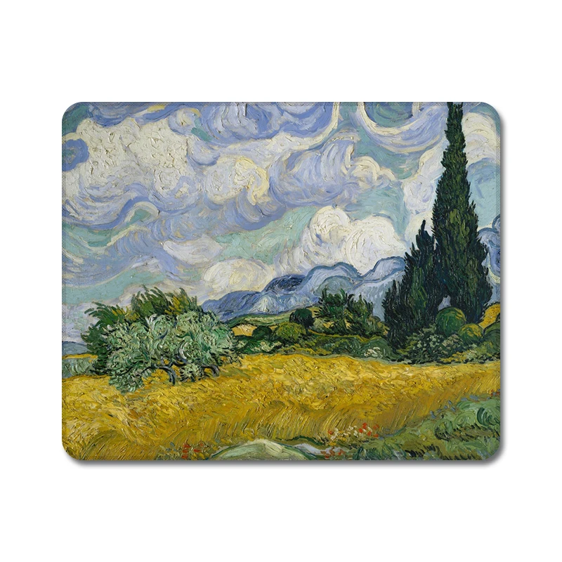 Винсент Ван Гог коллекция живописи Звездная ночь Подсолнух природа резиновый