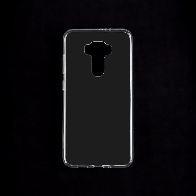 Clear Для Asus Zenfone 3 ZE552KL задняя крышка дизайн Улыбка мягкий силиконовый Капа мобильного чехол для телефона для Asus Zenfone 3 ZE552KL оболочка - Цвет: Clear