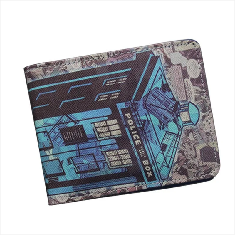 Новое прибытие таинственный Доктор Кто аниме кошелек s.h.i.e.l. D. Короткий кошелек комиксы сумка для денег для подростков мальчиков и девочек