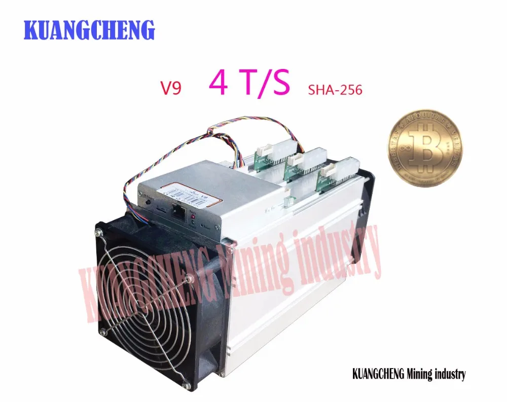 Майнер KUANGCHENG asic BITMAIN antminer V9 4TH/s (с PSU) для биткойнов асик лучше чем AntMiner S9 WhatsMiner M3 T9 +