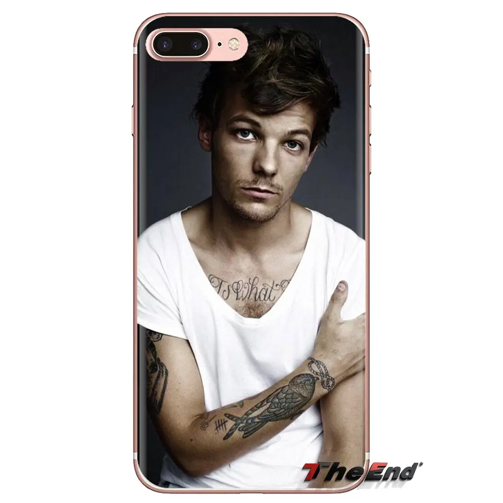 Мягкий прозрачный чехол для Samsung Galaxy J1 J2 J3 J4 J5 J6 J7 J8 Plus 2018 Prime 2015 2016 2017 ONE DIRECTION 1D Луи