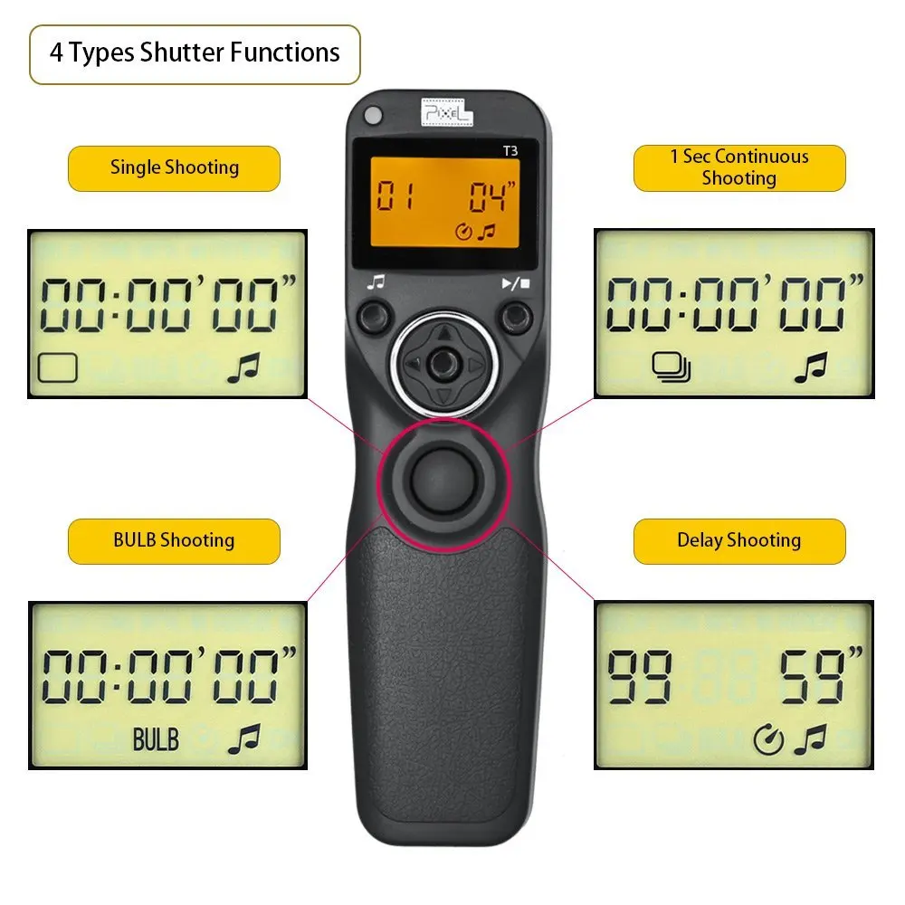 Камера проводной таймер с пультом дистанционного Управление пульт управления