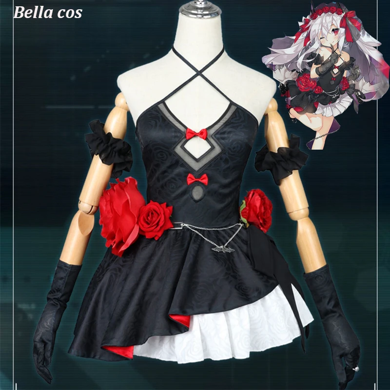 Azur Lane HMAS Vampire (D68) карнавальный костюм черное свадебное платье для невесты