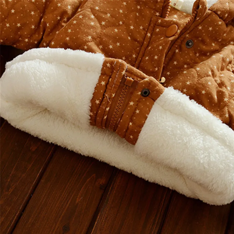 WEALTHY KIDS Winter Girls Jacket 1-4 years New Fashion Style Children Outerwear YB015 Kids Clothes Boys Coats |