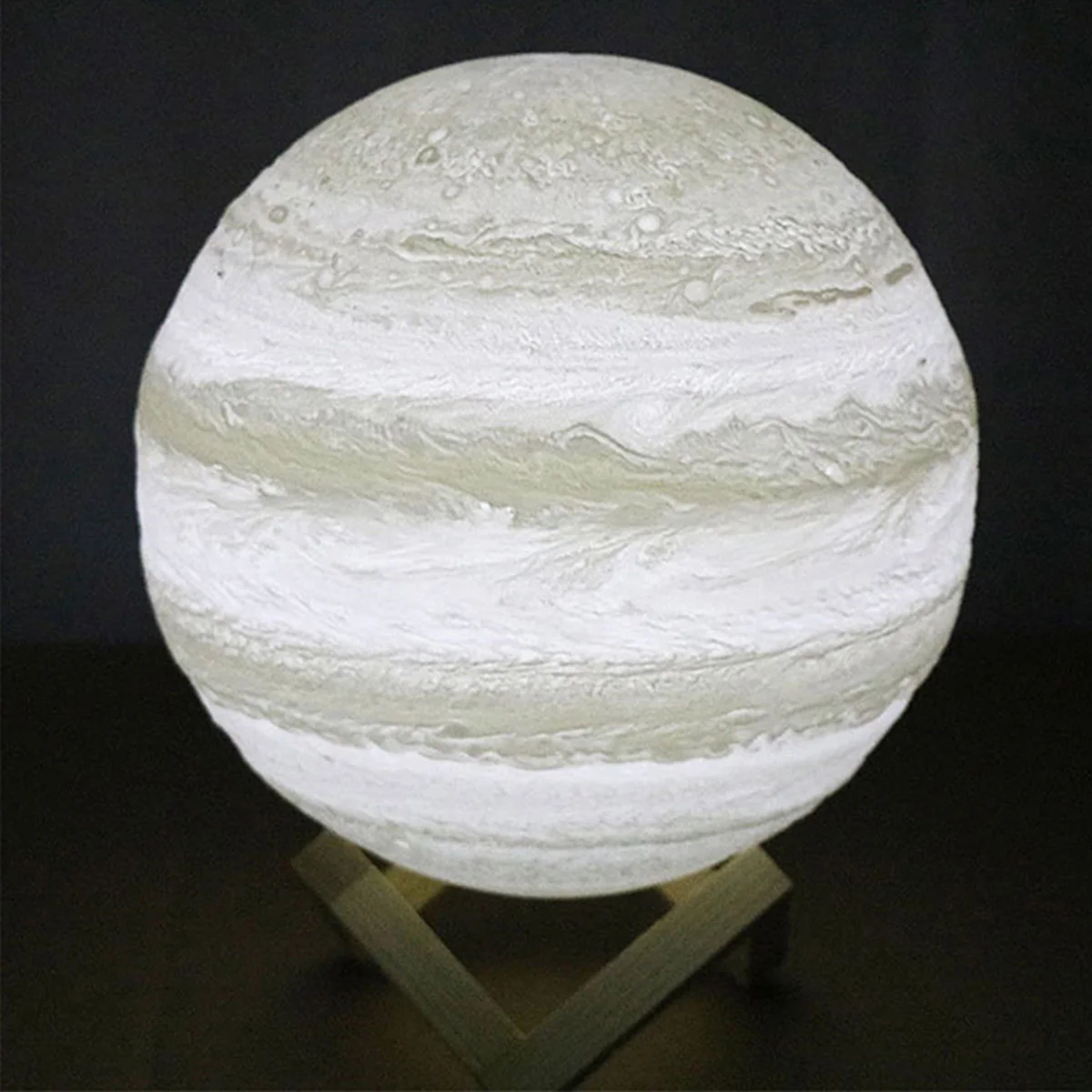3D USB LED магический сенсорный выключатель Юпитер ночник свет стол настольная лампа