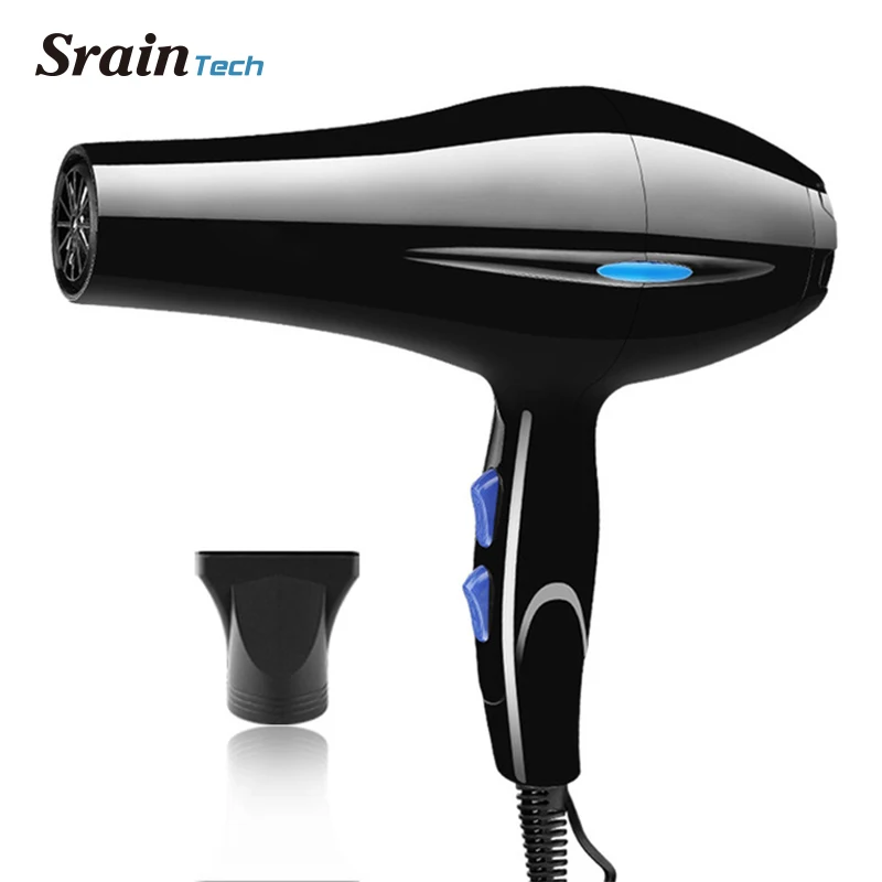 SrainTech профессиональный фен для волос горячий и холодный ветер бытовой салон
