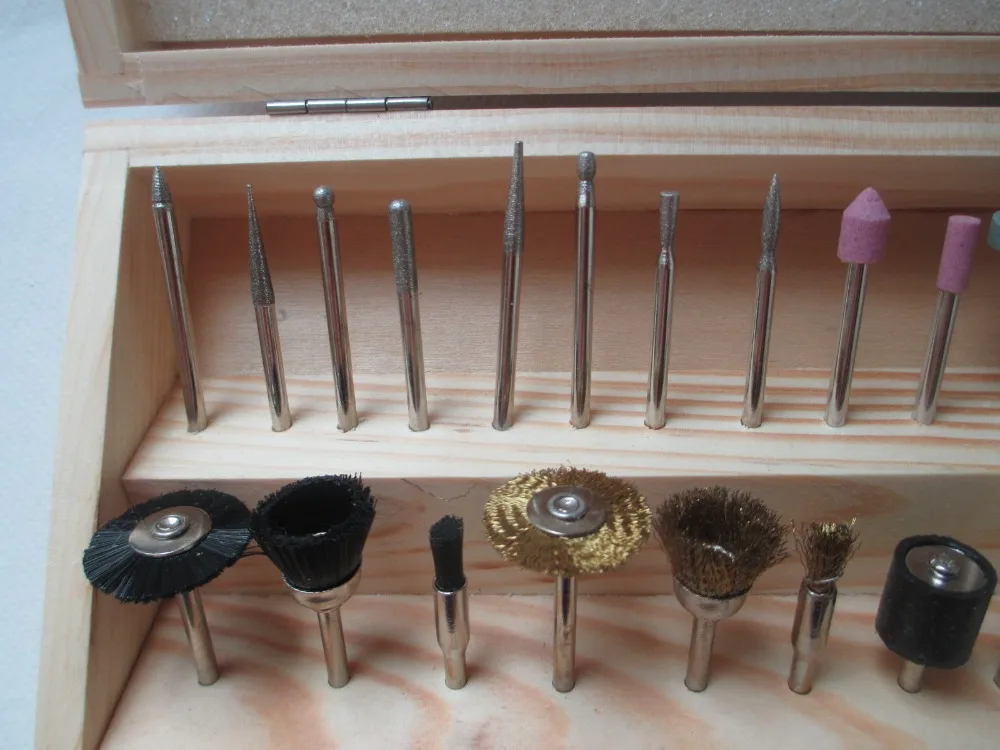 Электрические инструменты 100 шт./компл. набор аксессуаров для деревянных коробок