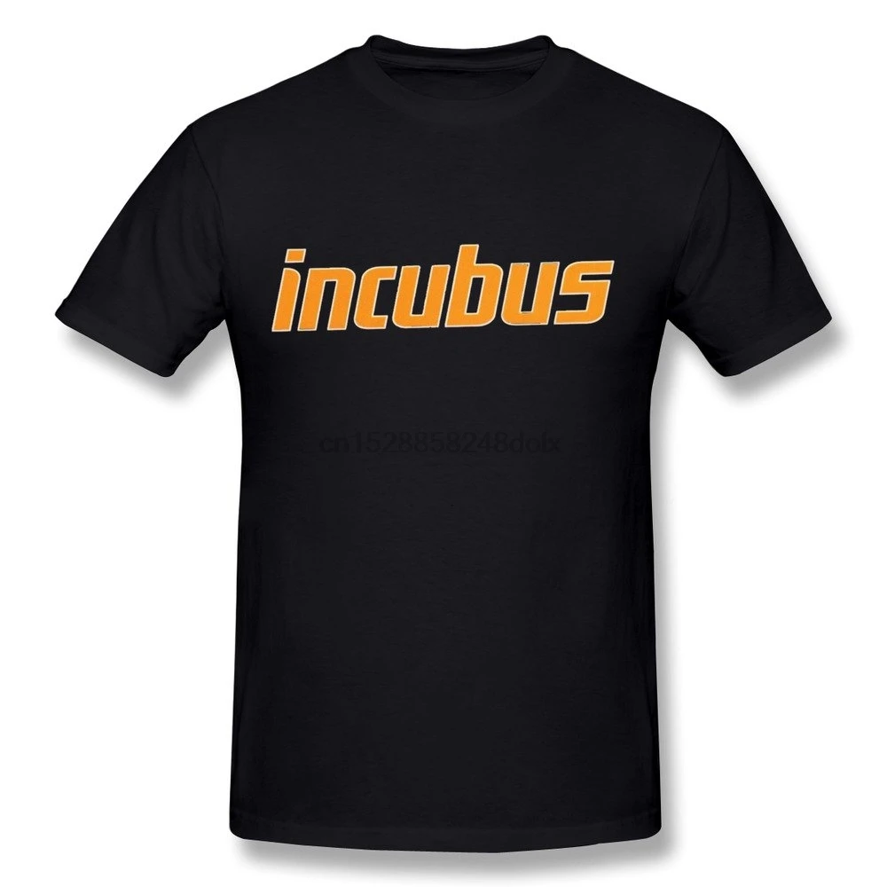 YX рок и поп группа Incubus Тур 2015 логотип футболка для мужчин черный (2)|Мужские
