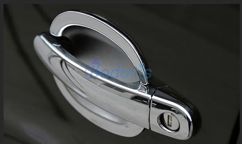 Для Volkswagen VW Tiguan 2009 2010 2011 2012 2013 автомобильный Стайлинг дверная ручка крышка чаши вставка панель аксессуары
