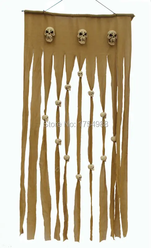 Страшный реквизит на Хэллоуин дом с привидениями номер камера для выхода Череп