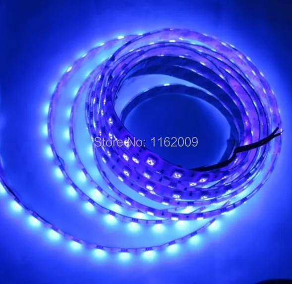 Бесплатная доставка 16.4ft 5 м Ультрафиолетовый светодиодный полосы 5050 SMD