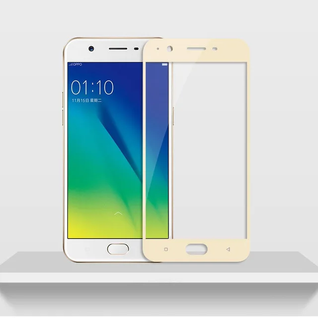 2 шт 3D закаленное стекло для OPPO F3 полное покрытие экрана Защитная пленка