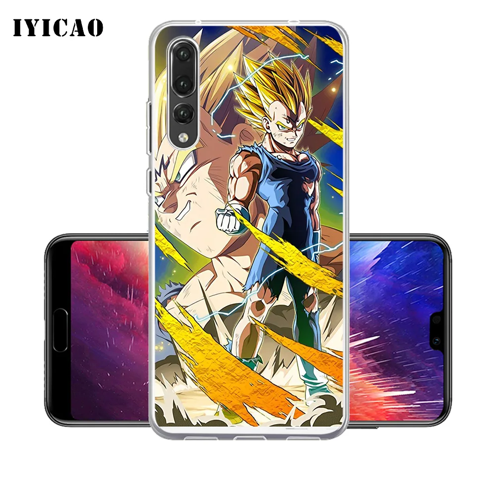 IYICAO Vegetto Dragon Ball Супер Мягкий силикон чехол для телефона huawei P30 P20 Pro P10 P9 P8 Lite P Smart из