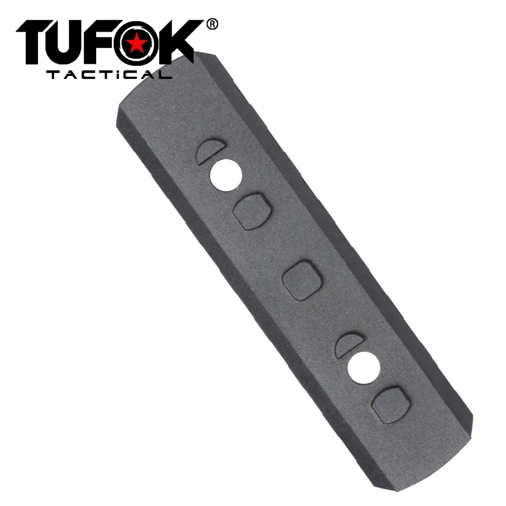 TuFok супер низкопрофильный 7 слотов Mlok Rail Adapter M lok Section ультра тонкий Picatinny Weaver Mount