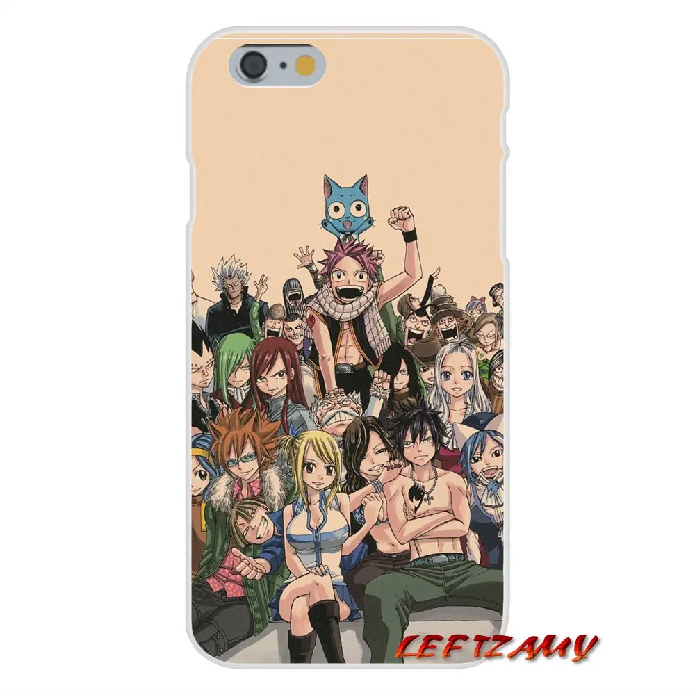 Для iPhone X XR XS MAX 4 4S 5 5S 5C SE 6 S 7 8 Plus ipod touch силиконовые чехлы для телефонов Happy Natsu flying cat