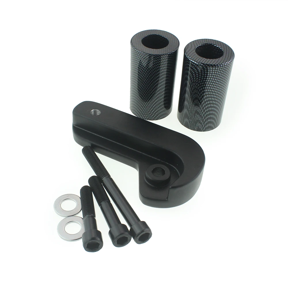 Черная рамка Ползунки Крушение протектор для Suzuki GSXR GSX R 600 750 K6 2006 2008|frame sliders crash
