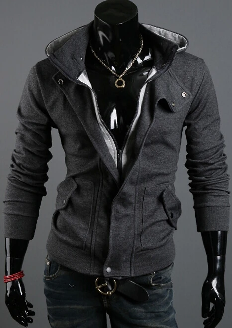 

hoodie Hot warm Collar new brand men's Jackets warm coat hoodie cotton warm collar cap Men & Wholesales