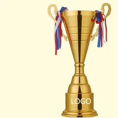 Горячая Распродажа премиальный трофеи для спорта и футбола позолоченный