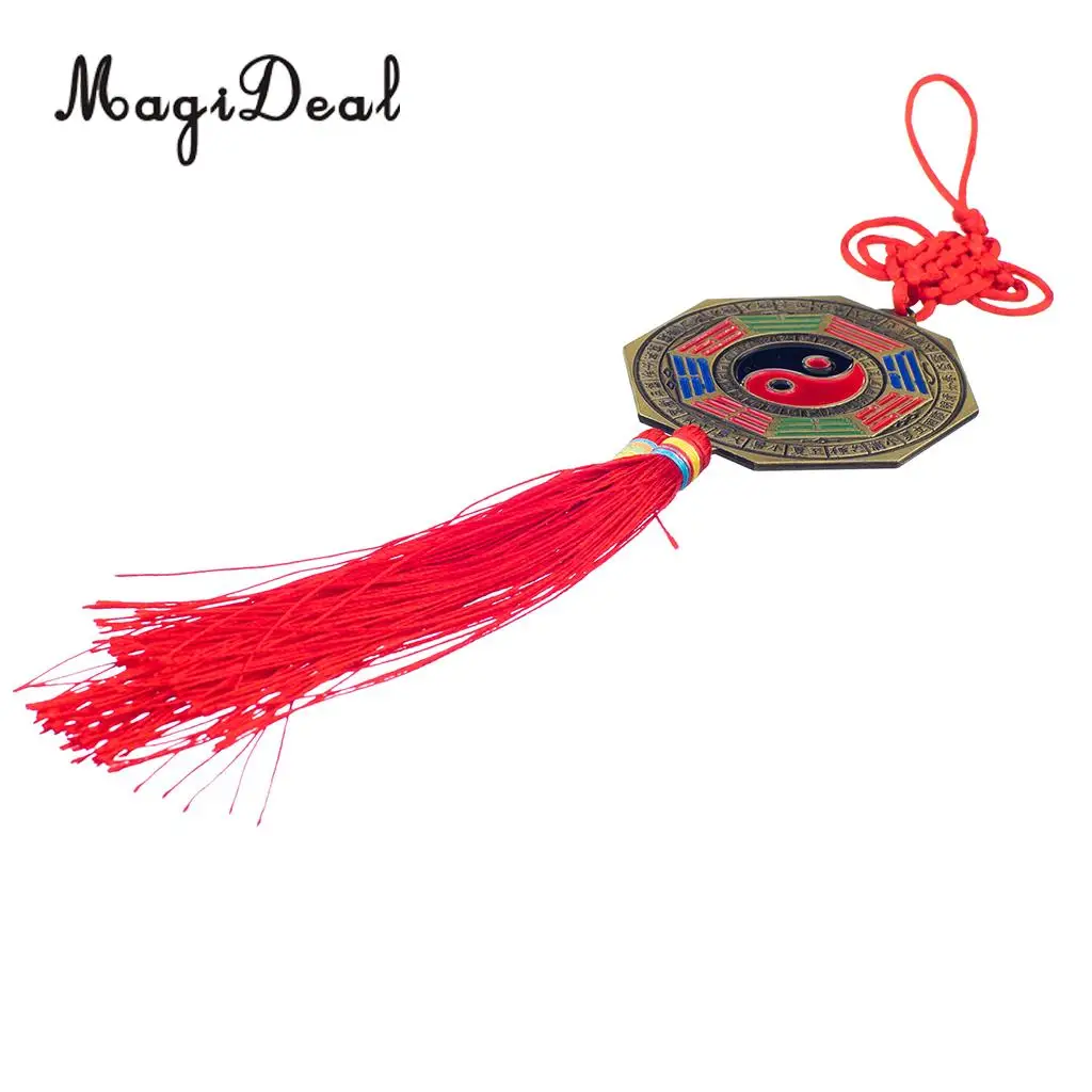 MagiDeal китайский фэн шуй 5/7 см Bagua Bagwa зеркало узел удача богатство благословение