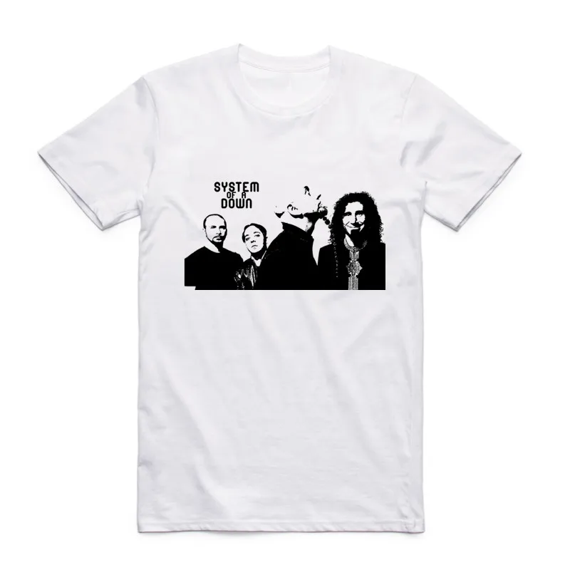 Модные мужские футболки с принтом летние круглым вырезом и коротким рукавом рок