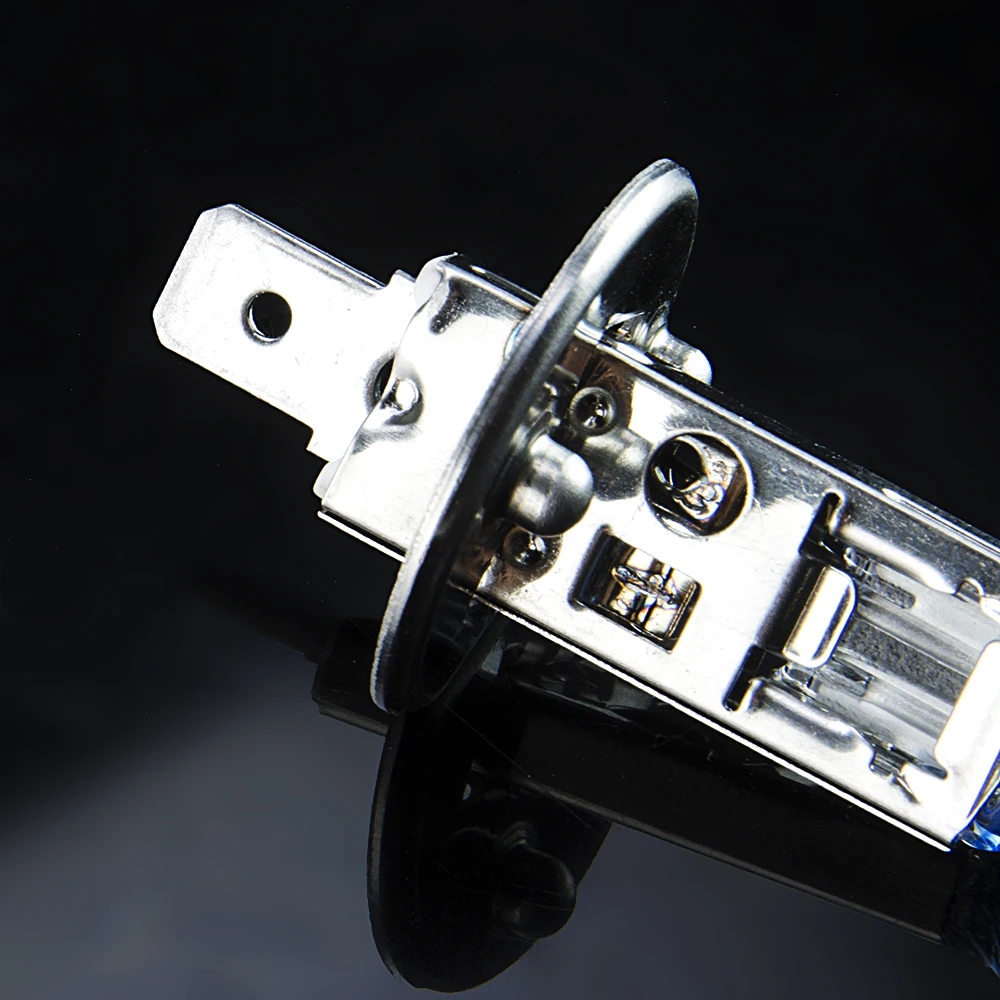 Sinovcle H1 галогенная лампа 12V 100W 5000K 2200Lm ксеноновые Темно-Синий кварцевые Стекло Автомобильные светодиодные лампы фар супер белый