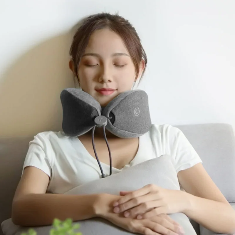 Original Youpin LeFan Soft Comfortable U-shaped Massage Neck Pillows Double Interior Bedsit for Office Home Travel Use | Электроника