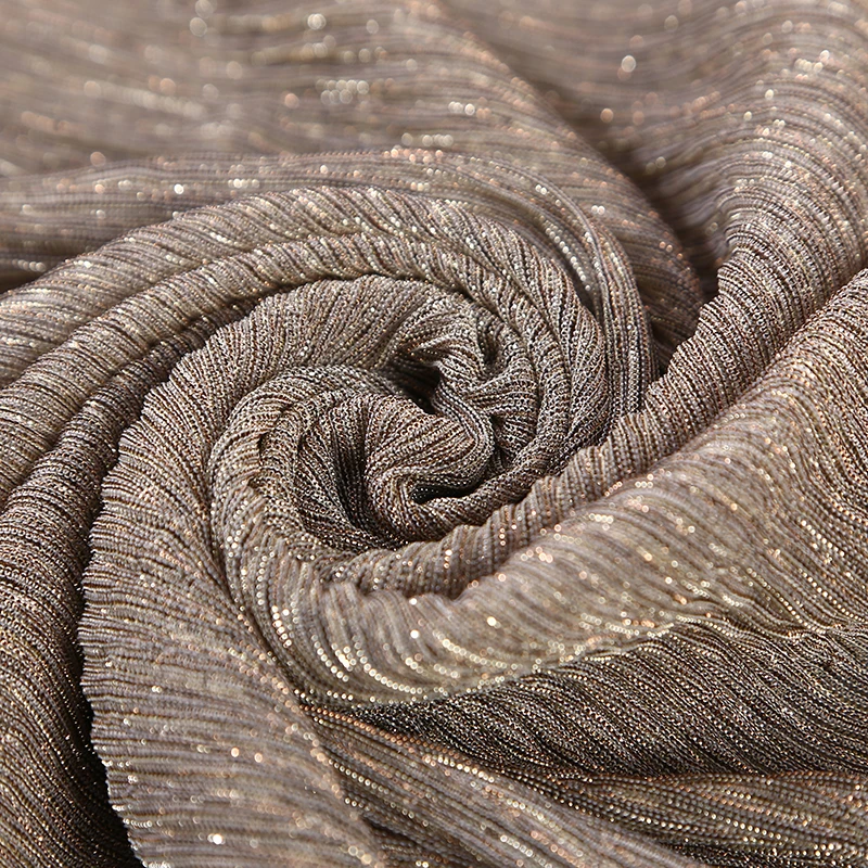 10 шт./лот shimmer плиссе Хиджаб шарф однотонной блестящей crinkle шаль мода мусульманские хиджабы женщин макси покрывал платки исламские шарф