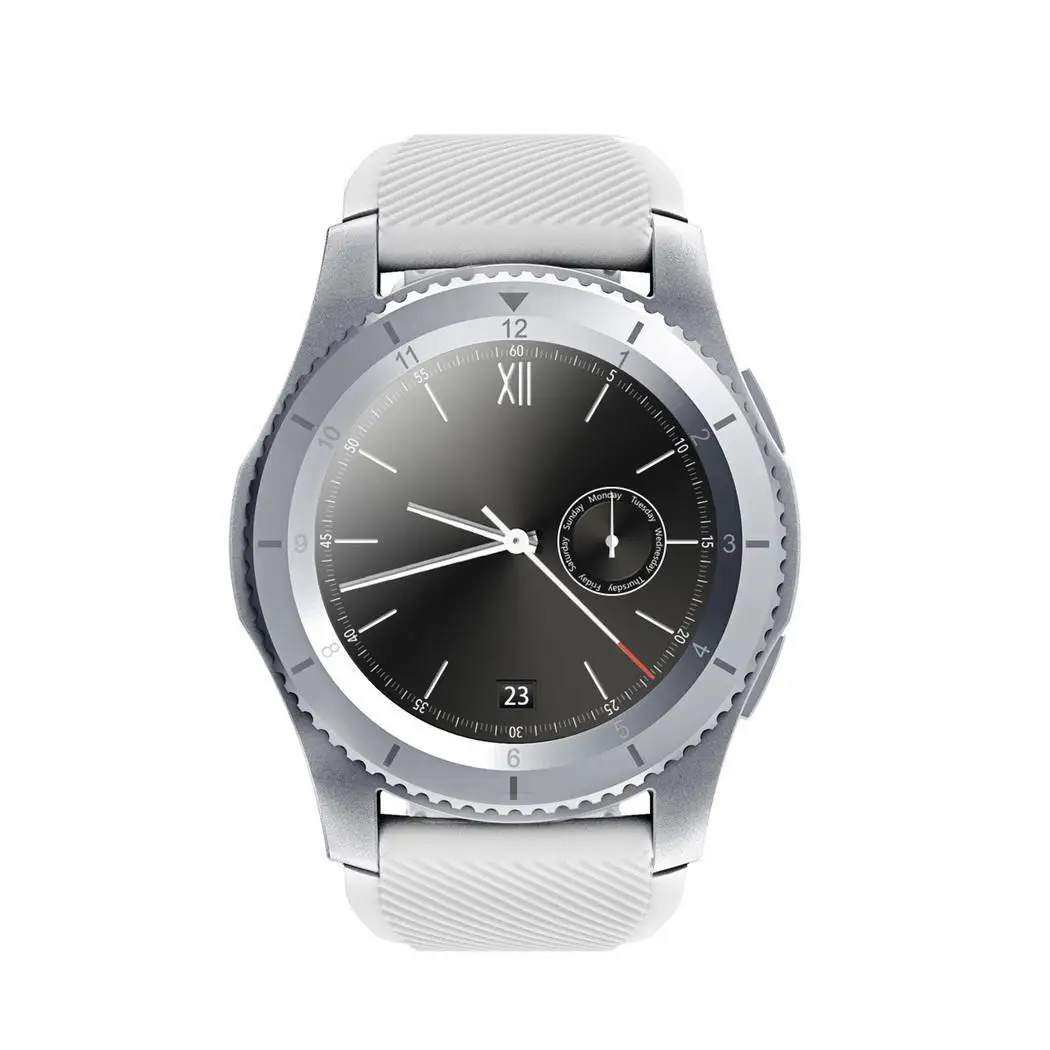 Unisex Touch Screen Heart Rate Blood Pressure 300mAh Yes Round Pin Buckle Quartz Monitor Smart 1.2 inch Watch | Электроника