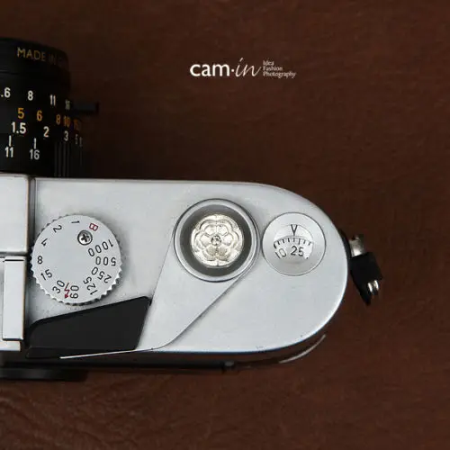 10 мм Cam-in opera маска красная кнопка спуска затвора для Leica Contax Fuji 9115 | Электроника