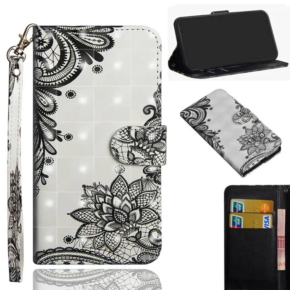 Кожаный чехол-книжка чехол для samsung Galaxy S10 5G S10E S9 A20 E A30 A40 A50 A70 A10 M10 M20 M30 A7 A6S A9 J4 J6 плюс бумажник чехол
