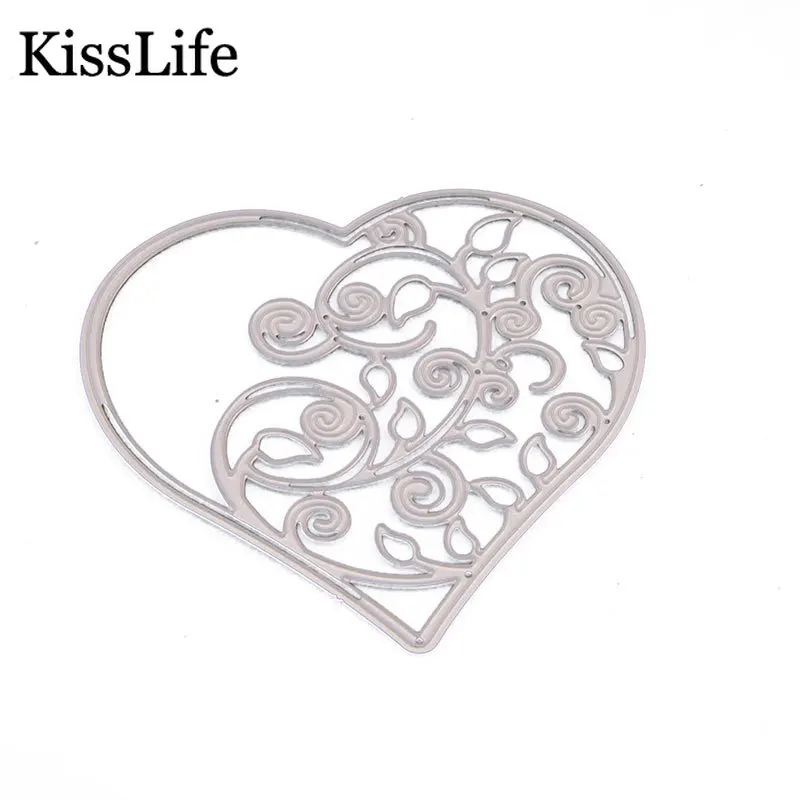 2019 новые металлические штампы в форме сердца трафаретные для альбома с тиснением
