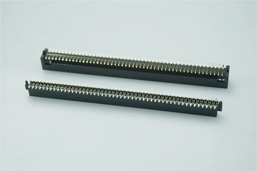50 шт. 2x50 P 100 pin 1 27 мм Pin PCB Женский Заголовок двухрядный прямой поверхностное монтаж