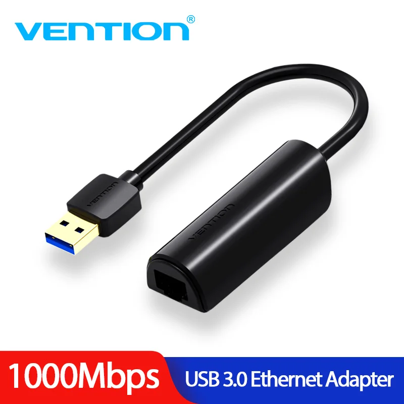 Адаптер переходник Vention USB Ethernet адаптер 3 0 2 Сетевая карта RJ45 LAN гигабит для