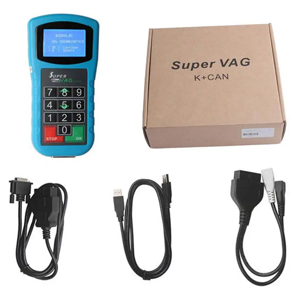 Супер VAG K может плюс 2 0 OBDII инструменты возврата воздушной подушки супер V AG +