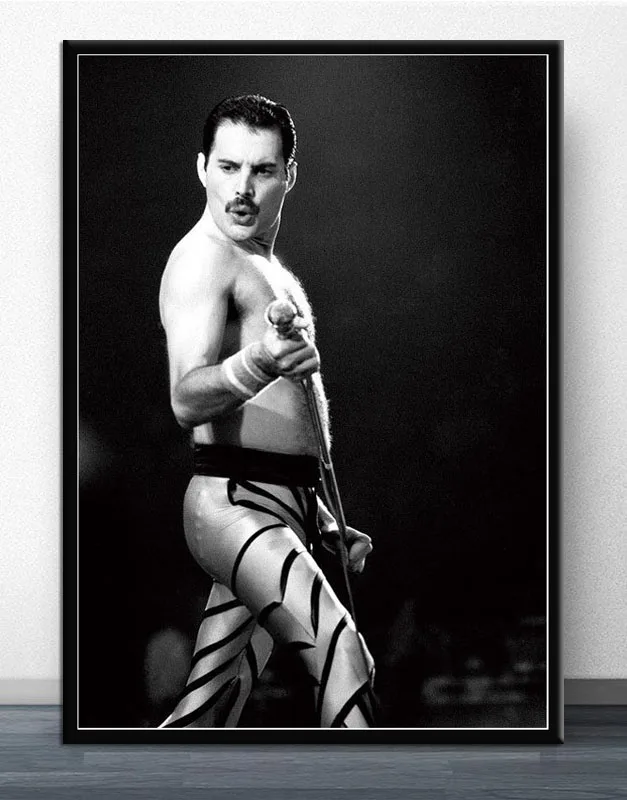 Freddie Mercury богемный рипсоди Рок Музыкальная Группа звезда Плакат настенное