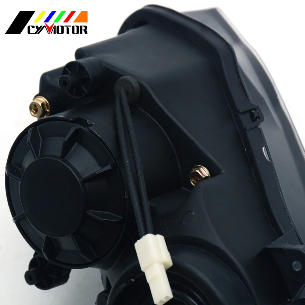 Передняя фара мотоцикла для YAMAHA YZF R1 YZFR1 2004 2005 2006 04 05 06 уличный велосипед|Накладки и