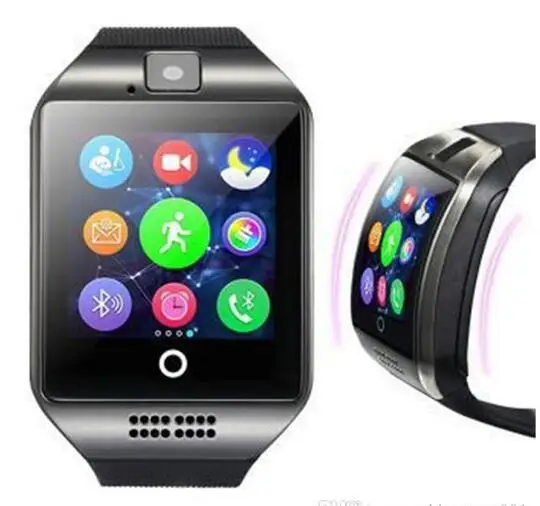 Умные часы Q18 для Apple ios Android PK DZ09 GT08 A1 y1 v8 наручные мужчин и женщин 50 шт.|v8 smartwatch|dz09