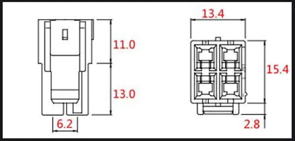 4-контактный кабель питания для YAESU ICOM KENWOOD IC-7000IC-7600 FT-450 TS-480 | Электронные