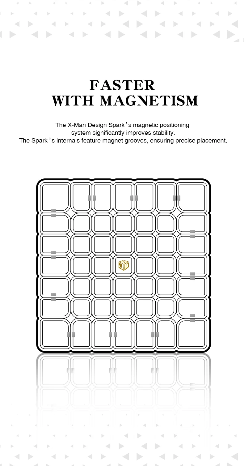 Mofangge X-Man Design SparkM 7x7 Магнитный куб Qiyi Spark M 7x7x7 скоростные кубики WCA головоломка волшебный куб пазл игрушки для детей
