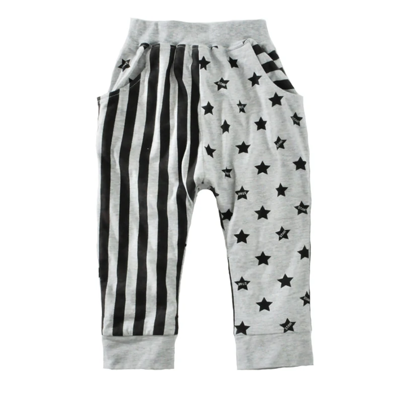 Новая весенняя детская одежда для мальчиков штаны 2017 г. модная с рисунком флага