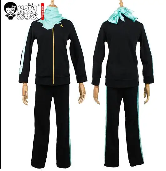 

Anime Noragami Yato Cosplay Costume Jacket Black Tracksuit Casual Sporting Suit Fashion Unisex Clothing set