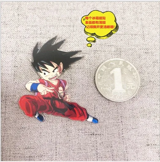 12 Милый мультфильм dragonball серии магниты на холодильник высококачественная акриловая краска магниты на холодильник Dragon Ball Z фильм магниты на холодильник - Цвет: 12