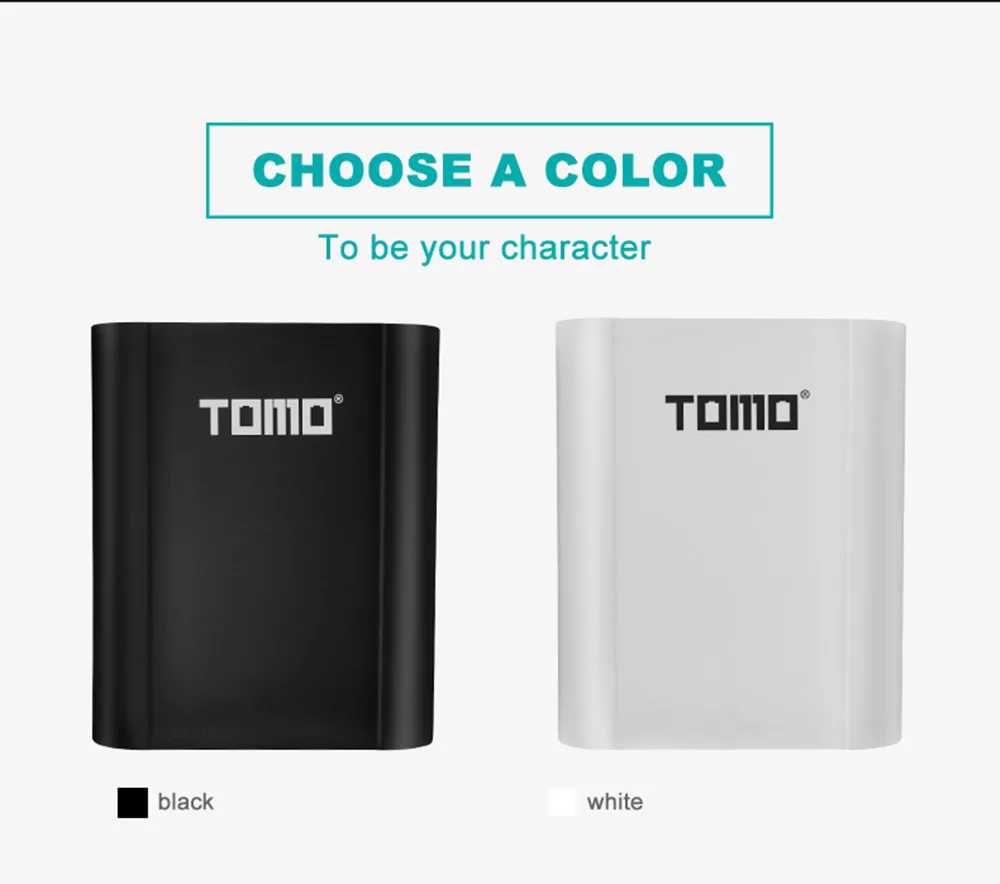 TOMO M4 Smart power charger power Bank чехол 4X18650 литий-ионный аккумулятор портативный DIY power bank box зарядное устройство для аккумулятора 18650