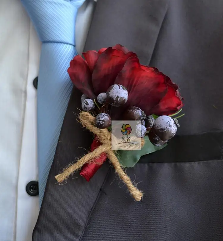 1 предмет ручной работы свадебные корсажи бутоньерка для жениха или невесты