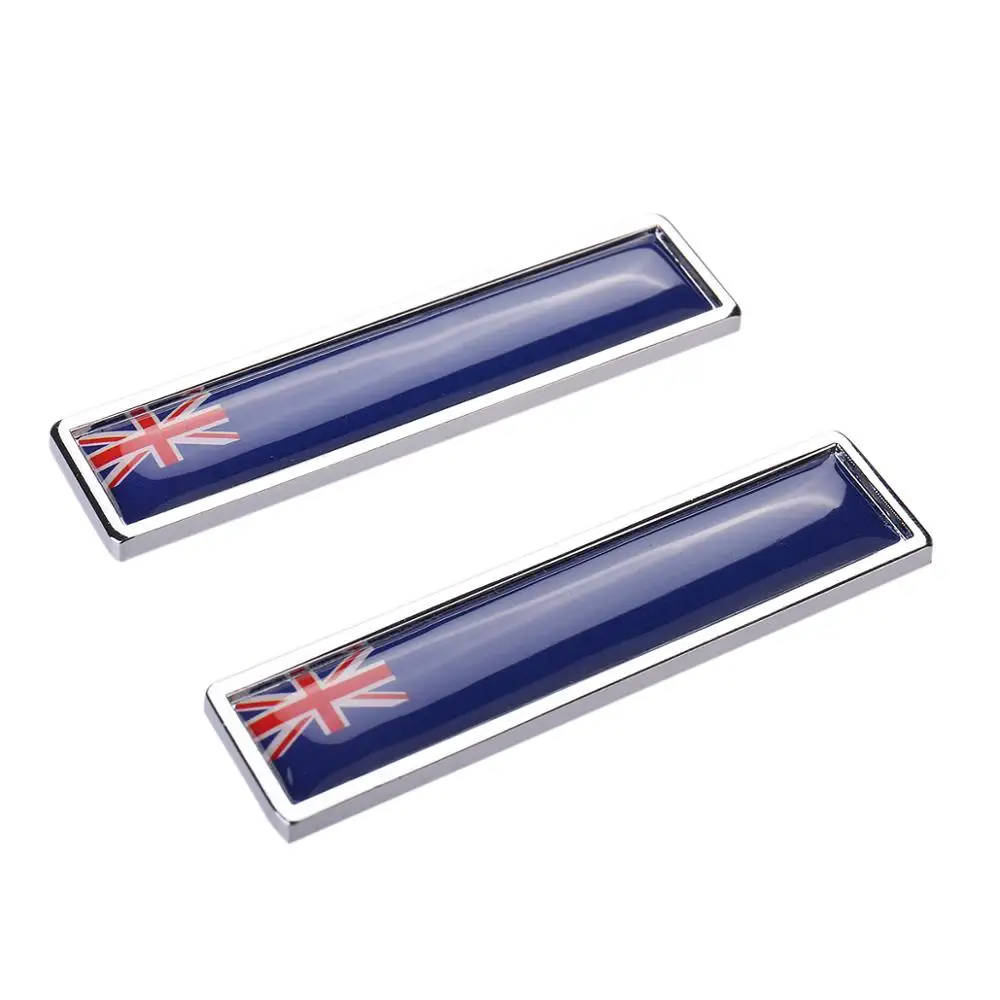 

1 Pair Country National Flag Australia Hot Metal Stickers Car Styling Motorcycle Accessories Badge Label Emblem Car Stickers